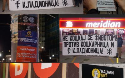 Србине, не коцкај се животом! Реци НЕ коцкарницама и кладионицама!