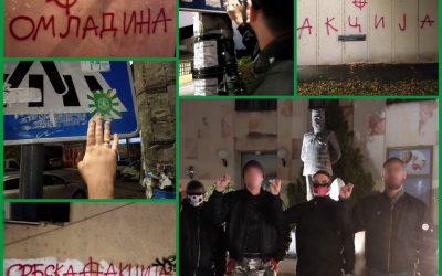 Акција наших активиста у Чачку: Улице су наше!