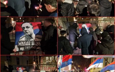 Акција у Београду: Слава ђенералу Недићу! Прошли смо!